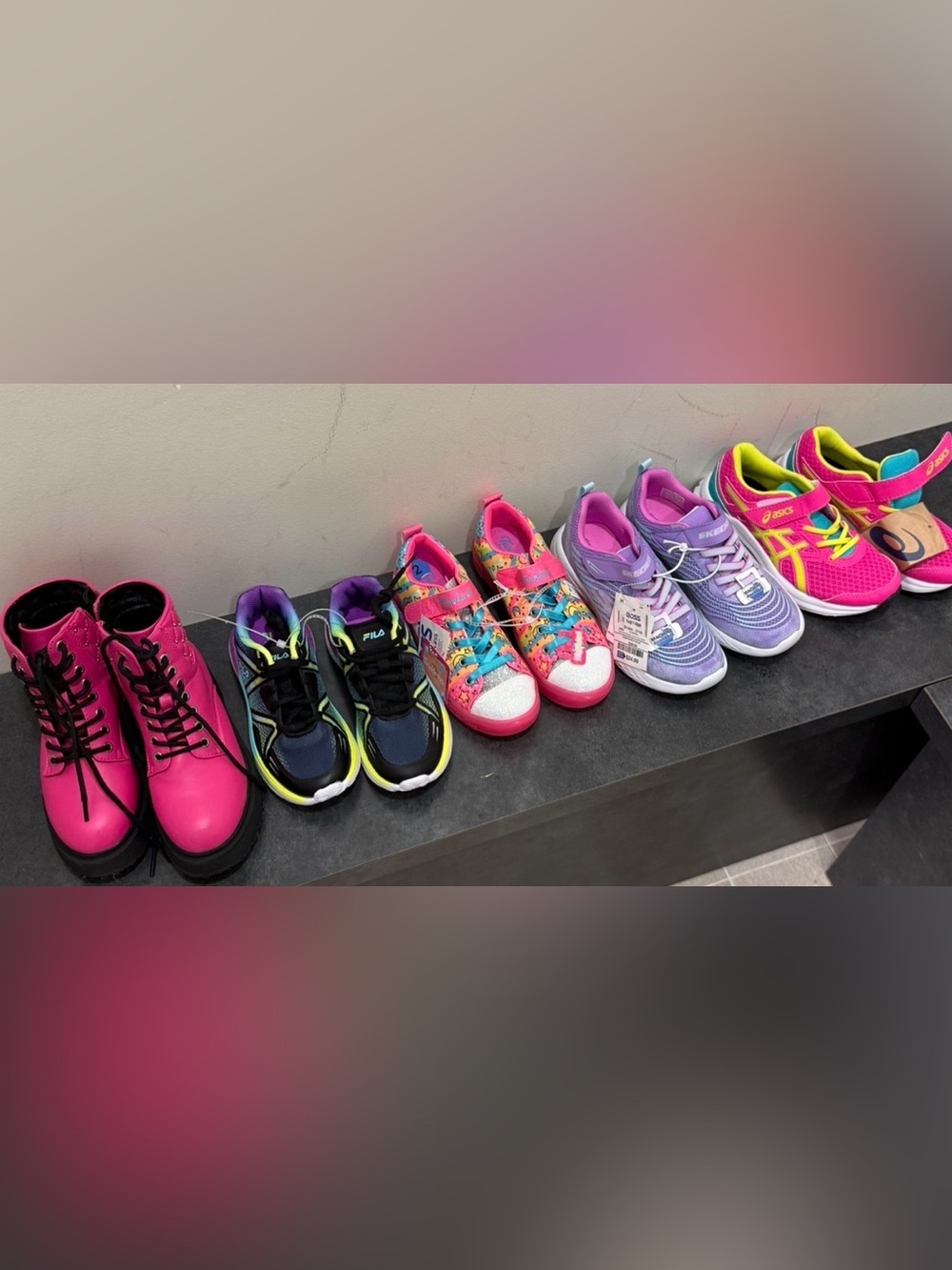 Girl Shoes (5) Qty NEW w tags; Sizes: 1-2